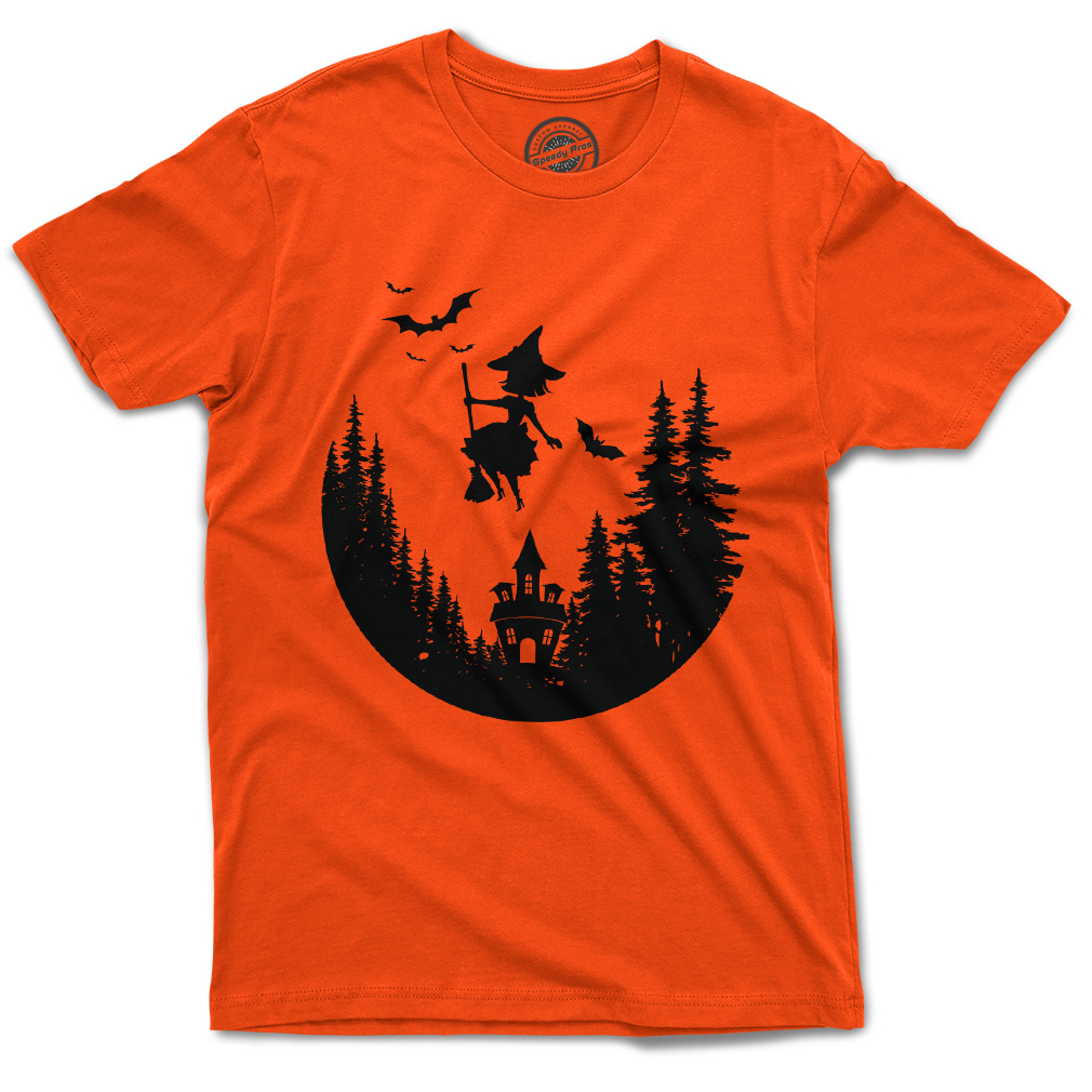 Funny Graphic T Shirts Halloween Spooky Halloween Cotton Nightmare Top - Picture 23 of 24