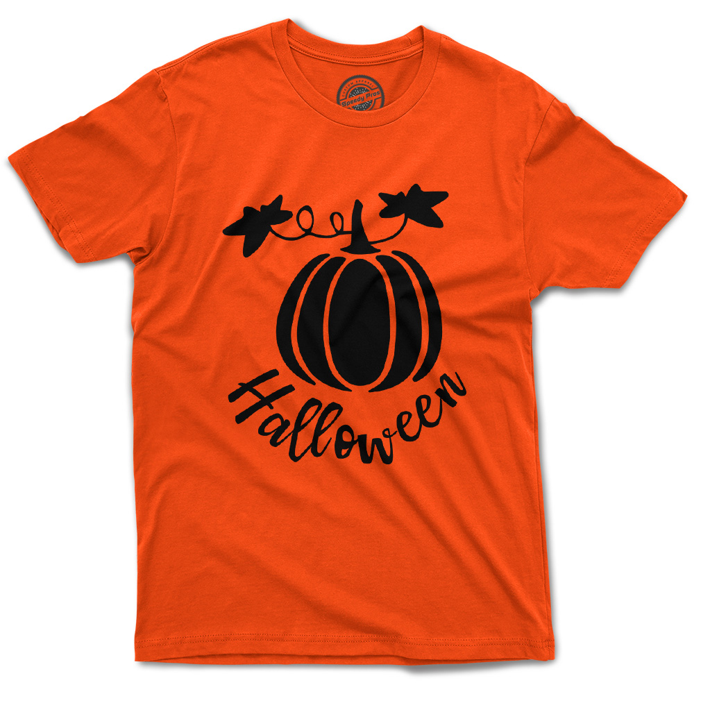 Funny Graphic T Shirts Halloween Halloween Pumpkin Style Cotton Bats Top - Picture 23 of 24