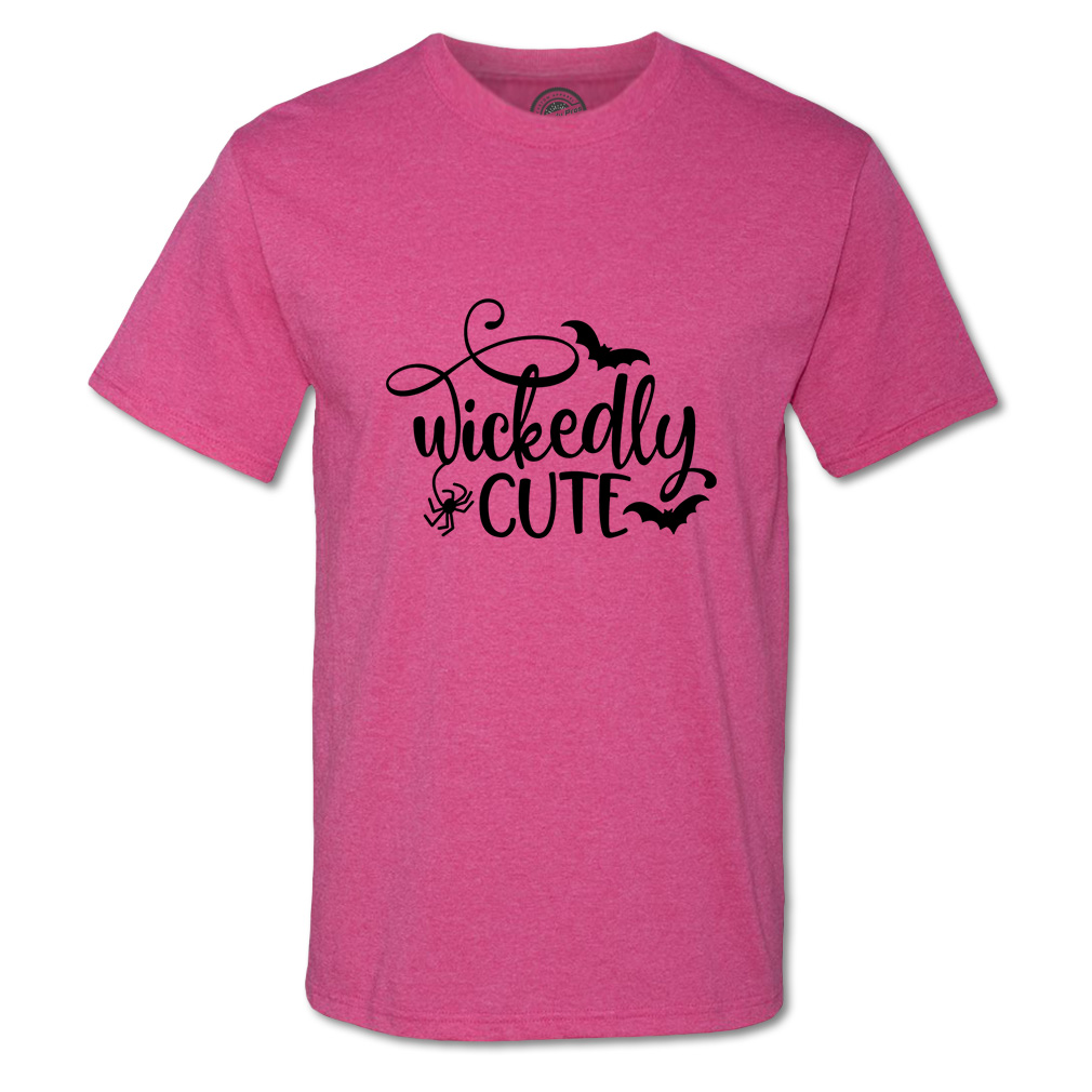 Funny Graphic T Shirts Halloween Wickedly Cute Cotton Bats Top Frankenstein - Picture 17 of 24