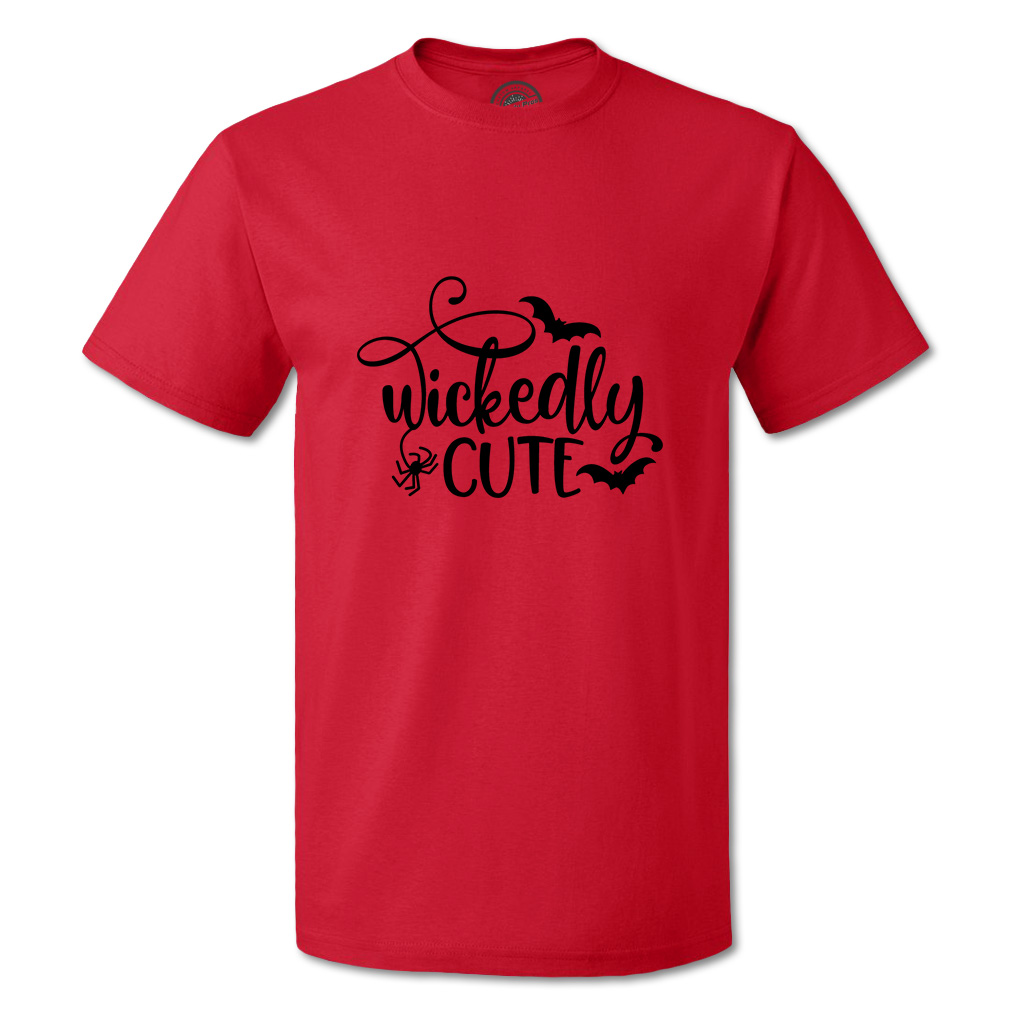 Funny Graphic T Shirts Halloween Wickedly Cute Cotton Bats Top Frankenstein - Picture 9 of 24