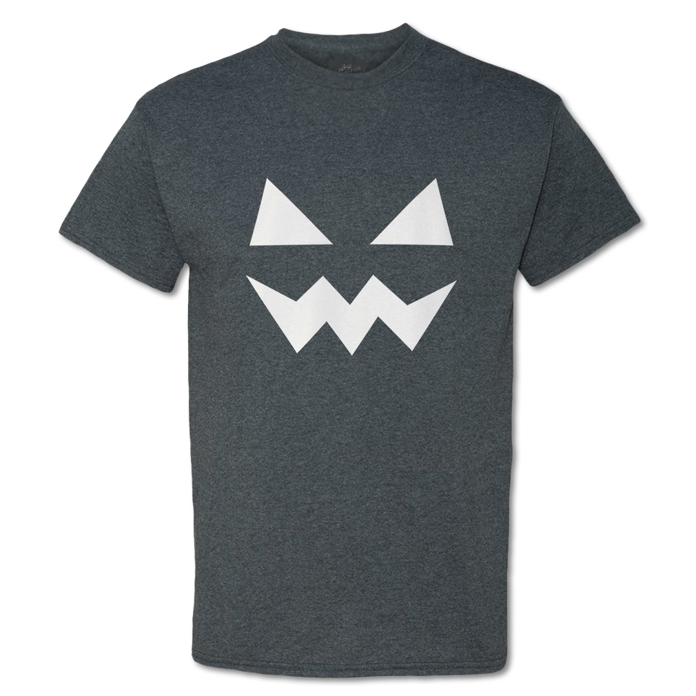 Funny Graphic T Shirts Halloween Evil Pumpkin Face Style A Cotton Bats Top - Picture 15 of 24