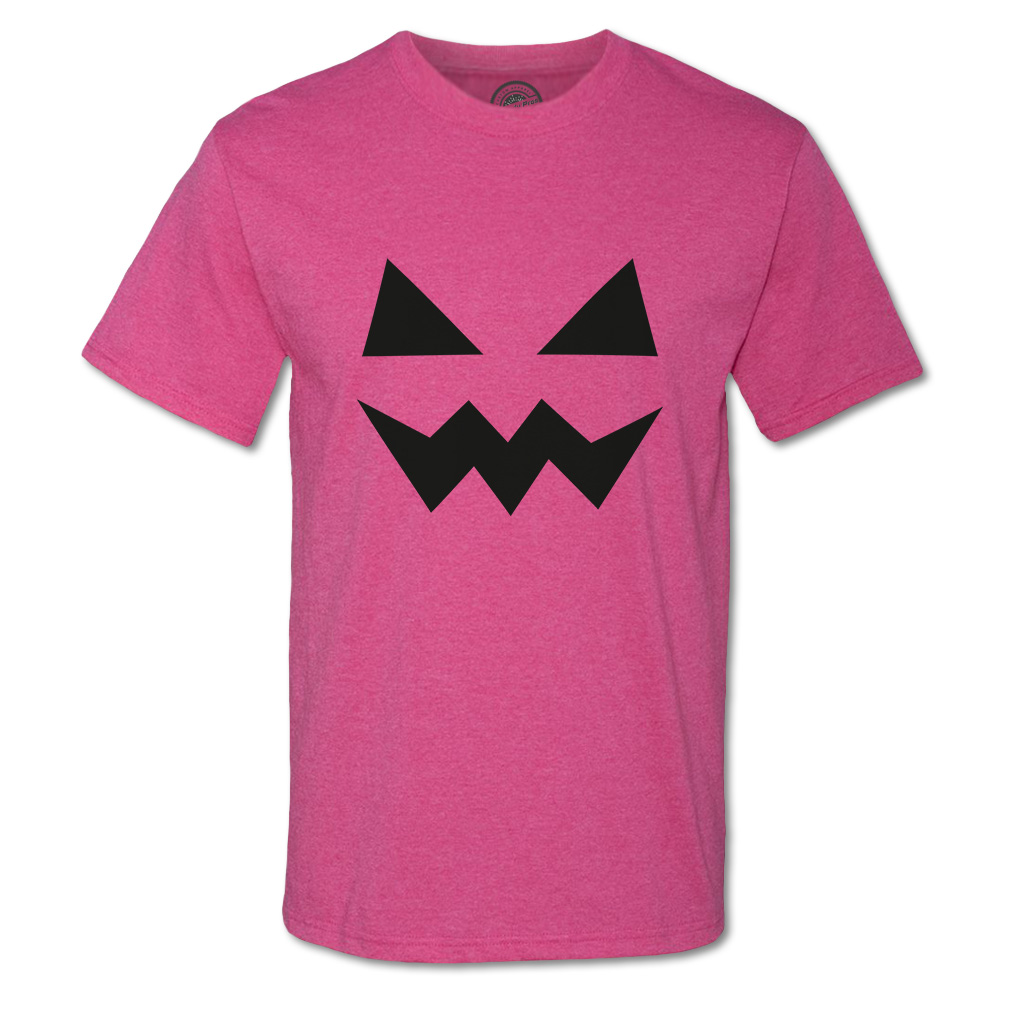 Funny Graphic T Shirts Halloween Evil Pumpkin Face Style A Cotton Bats Top - Picture 17 of 24